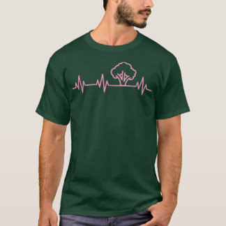 Broccoli Vegan Heartbeat Plant T-shirt