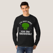 Broccoli  Vegetable Vegetarian Broccoli Vegan Food T-shirt (Voorkant volledig)