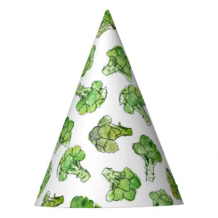 broccoli - verspreid feesthoedjes