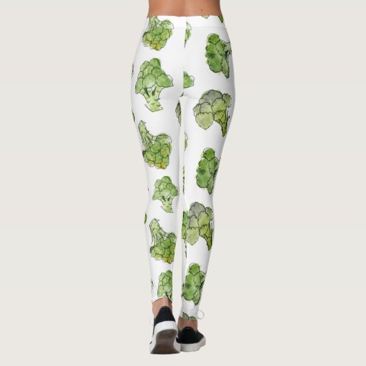 broccoli - verspreid leggings (Achterkant)
