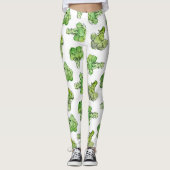 broccoli - verspreid leggings (Voorkant)