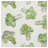 Broccoli - Verspreid Stof (Swatch)