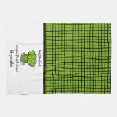 Broccoli vindt je ook niet persoonlijk theedoek (Horizontaal)