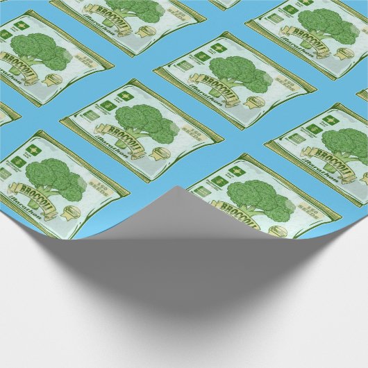 Broccoli Zaden Groenten telen Cadeaupapier (Hoek)