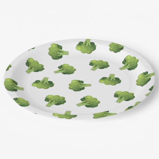Broccolini Papieren Bordje (Gekanteld)