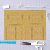 Broch Geel Tissuepapier (Craft)