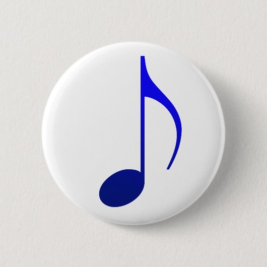 Broche (Botton) Colcheia Azul Ronde Button 5,7 Cm (Voorkant)