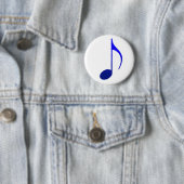 Broche (Botton) Colcheia Azul Ronde Button 5,7 Cm (In situ)
