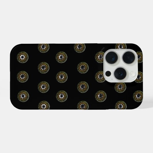 broche iPhone hoesje (Achterkant horizontaal)