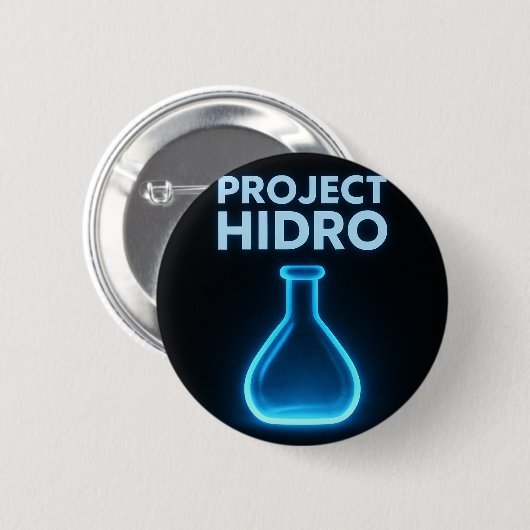 Broche Project Hidro Ronde Button 5,7 Cm (Voorkant /achterkant)