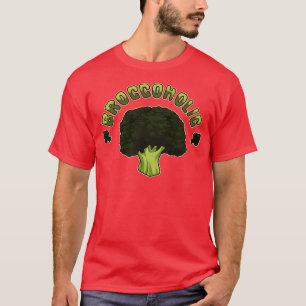 Brocholic Broccoli Plant Vegan Vegetables T-shirt