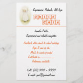 brochure over babyverzorger (Voorkant)