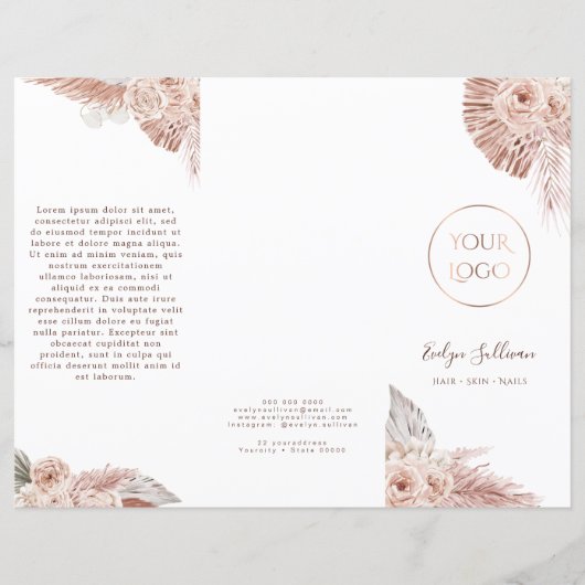 Brochure over Boho rozen (Voorkant)