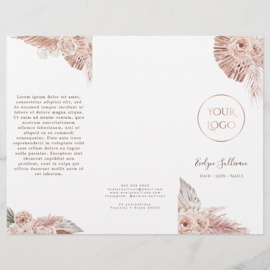 Brochure over Boho rozen (Voorkant)