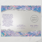 Brochure over de folie van Mermaid sequin faux (Voorkant)