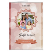 Brochure over de Sjabloon van het begrafenisprogra (Voorkant)