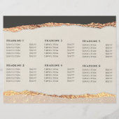 Brochure over goudzwart-witgrijs (Achterkant)