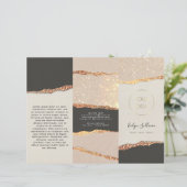 Brochure over goudzwart-witgrijs (Staand voorkant)