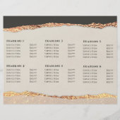 Brochure over goudzwart-witgrijs (Achterkant)