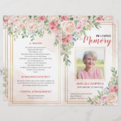 Brochure over het begrafenisprogramma | Regeling R (Voorkant / Achterkant)