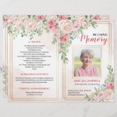 Brochure over het begrafenisprogramma | Regeling R (Voorkant / Achterkant)