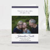 Brochure over het begrafenisprogramma Sjabloon (Voorkant)