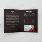 Brochure over het Memorial-programma Programma (Binnen)