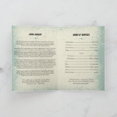 Brochure over het Memorial-programma Programma (Binnen)