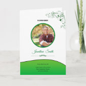 Brochure over het Memorial-programma Programma (Voorkant)