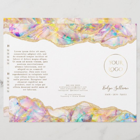 Brochure over het ontwerp (Voorkant / Achterkant)