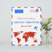 brochure over het programma voor het uitzenden va (Staand voorkant)