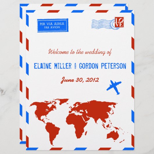 brochure over het programma voor het uitzenden va (Voorkant / Achterkant)