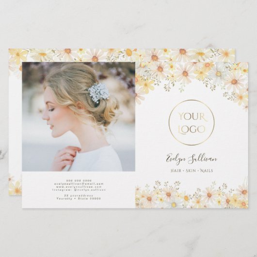 Brochure over het tweeledig Daisies (Voorkant / Achterkant)