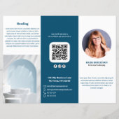 Brochure over minimalistische Logo- of fotoactivit (Voorkant)