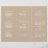 Brochure over minimalistische zakelijke Logo en dr (Achterkant)