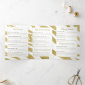 Brochure over schoonheidsdiensten drieluik kaart (Binnen)