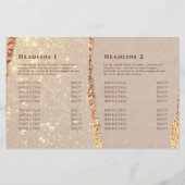 Brochure over tweeledig papierformaat in papierfor (Achterkant)