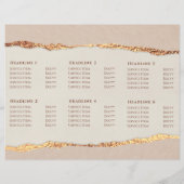 Brochure papier met goudmakerij (Achterkant)