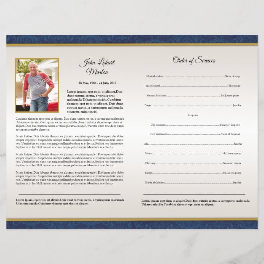 Brochure Sjabloon (Achterkant)