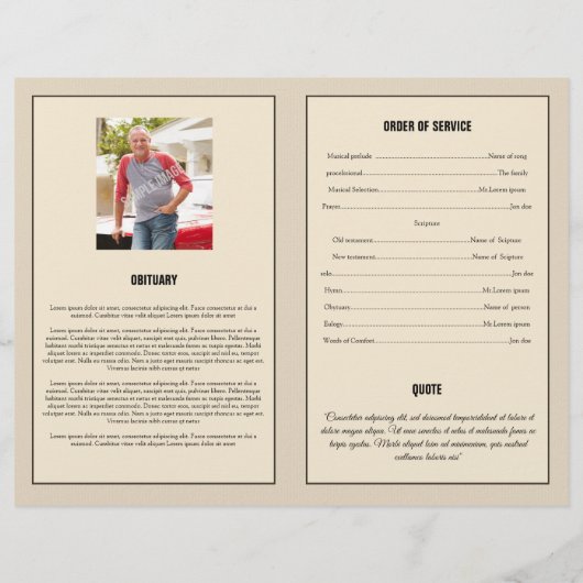 Brochure Sjabloon (Achterkant)