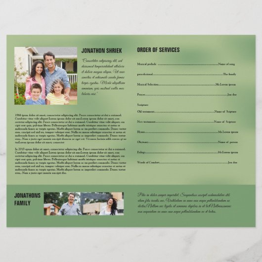 Brochure Sjabloon (Achterkant)