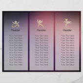 Brochure van Aerial Yoga Meditation Fitness Instru (Achterkant)