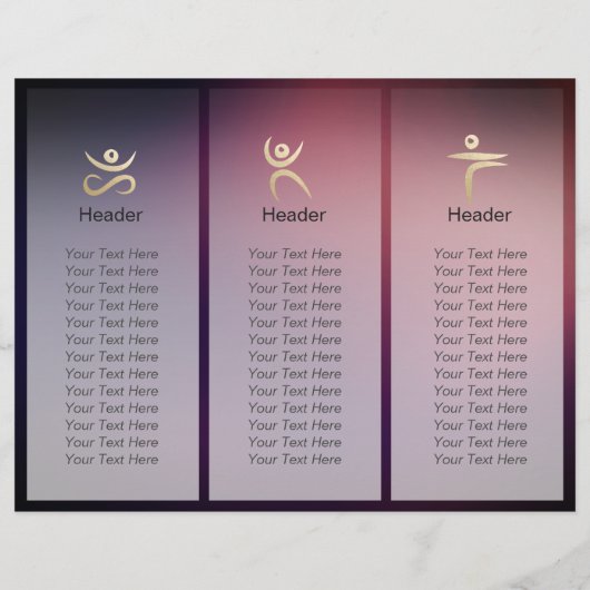 Brochure van Aerial Yoga Meditation Fitness Instru (Achterkant)