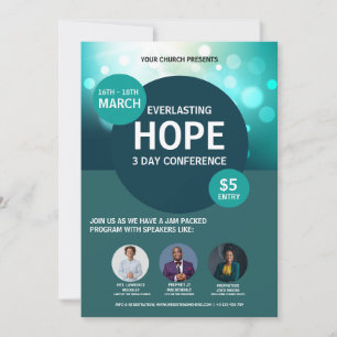 brochure van de kerkconferentie kaart