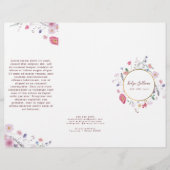 Brochure verse wilde bloemen (Voorkant)
