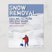  brochure verwijderen van sneeuw.Sneeuwploeg (Voorkant)