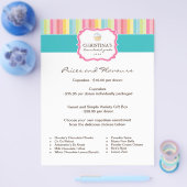 brochure voor de prijslijst voor bakkerijen (Enkel)