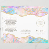 Brochure voor gebrand ontwerp (Voorkant / Achterkant)