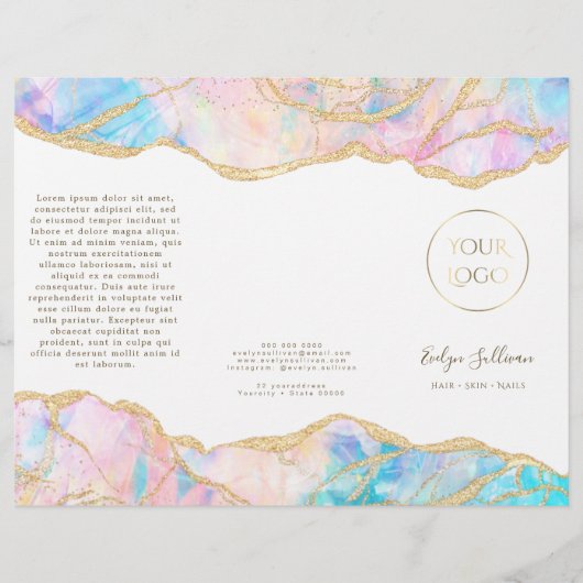 Brochure voor gebrand ontwerp (Voorkant)