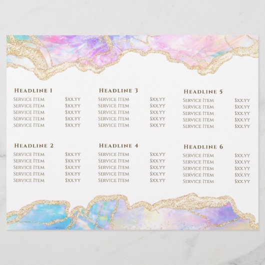 Brochure voor gebrand ontwerp (Achterkant)